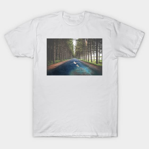 FOREST RIVER T-Shirt by deificusArt